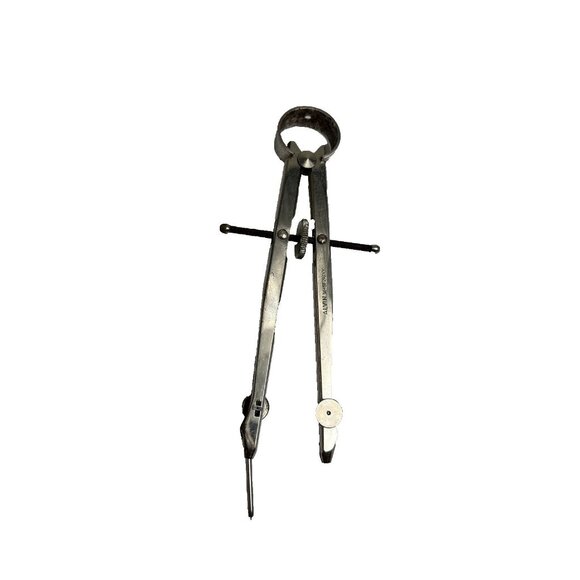 Vintage Alyn Vernier Caliper Compass Divider Measuring Tool Metal 6 Inches  A469 - Picture 1 of 6